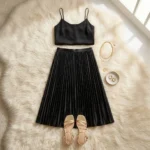 دامن پلیسه اسمارا سایز ۴۴