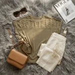 تیشرت خامه‌دوزی اسمارا سایز ۴۲