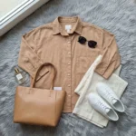 مانتوی لینن دوبل H&M