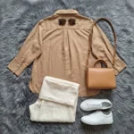 مانتوی لینن دوبل H&M - Image 2