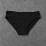 شورت مشکی نخی اسمارا سایز در سه سایز - Image 3