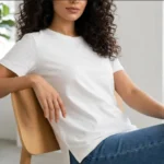 تیشرت سفید بغل چاک