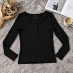 تیشرت آستین بلند کبریتی یقه گرد اسمارا سایز ۴۰/۴۲ - Image 2