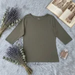 بلوز آستین سهربع little tee - Image 6