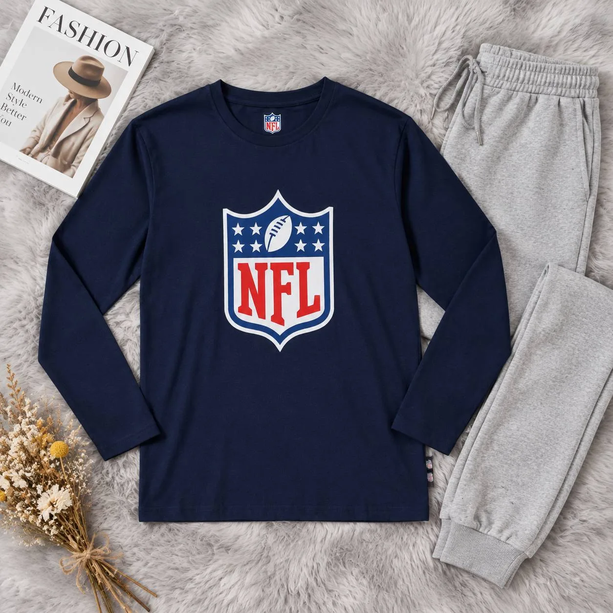 qxd2VVEW7l-QhIFGSYidRuiCm6o-pfU5nj_1RKeHnWep_6Z0BQ تیشرت آستین بلند یونیسکس NFL